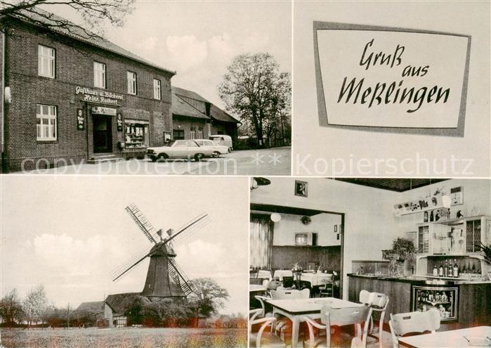 Messlingen Minden Westfalen Gastwirtschaft und Lebensmittel Windmuehle Gaststube