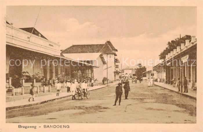 Bandoeng Indonesia Bragaweg