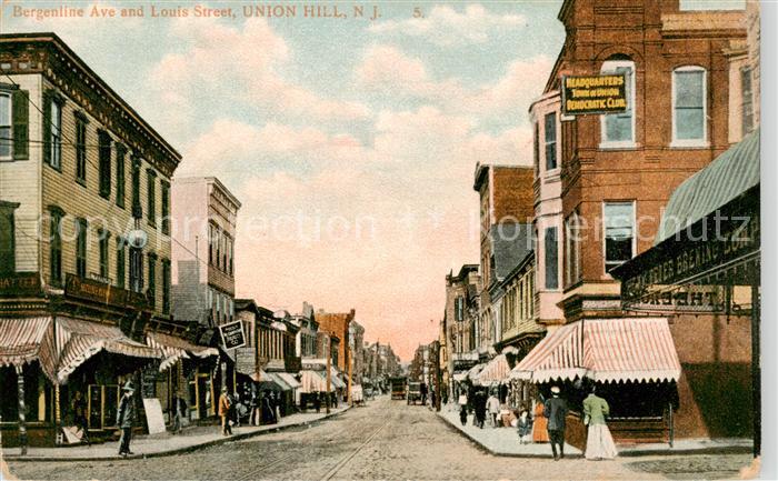 Union Hill New Jersey USA Bergenline Ave and Louis Street