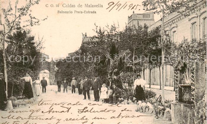 Caldas de Malavella Caldes de Malavella Costa Brava ES Balneario Prais Entrada