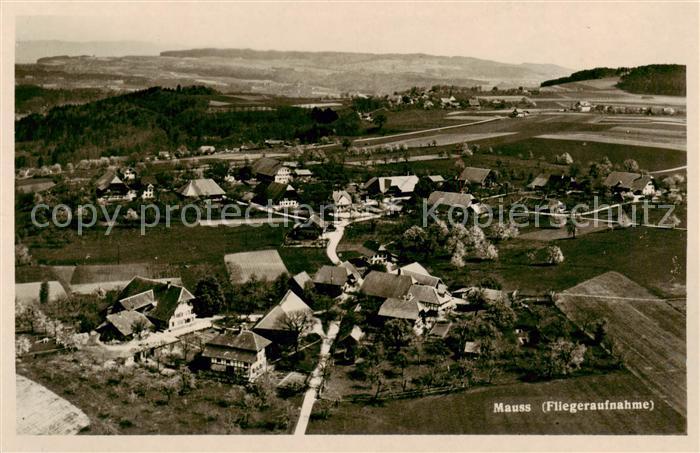 Mauss Guemmenen BE Fliegeraufnahme Feldpost