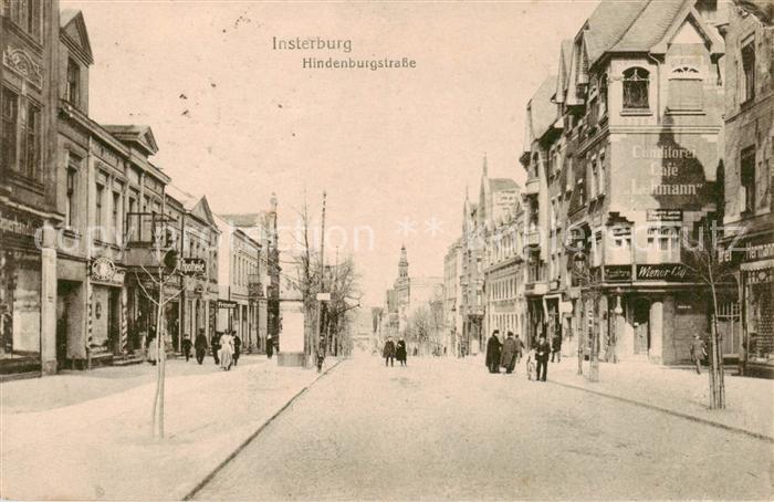 Insterburg Tschernjachowsk RU Hindenburgstrasse