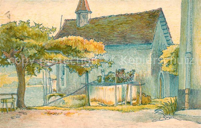 Hurden SZ Kirche Lithographie