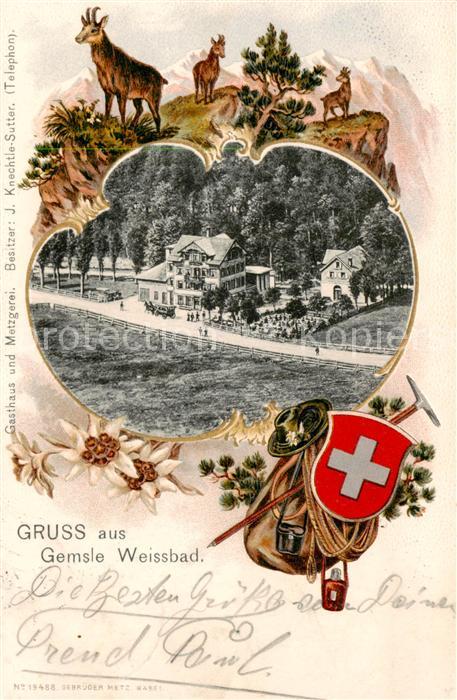 Weissbad IR Gemsle Weissbad Hotel