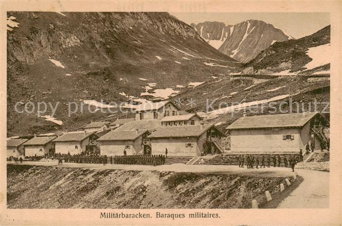 Andermatt UR Militaerbaracken