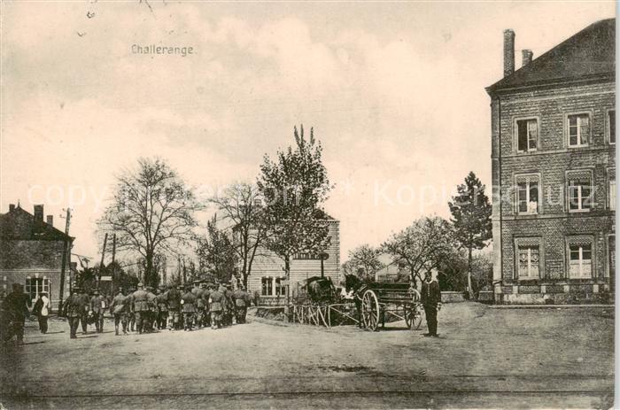 Challerange 08 Ardennes Ortspartie Soldatenkompanie