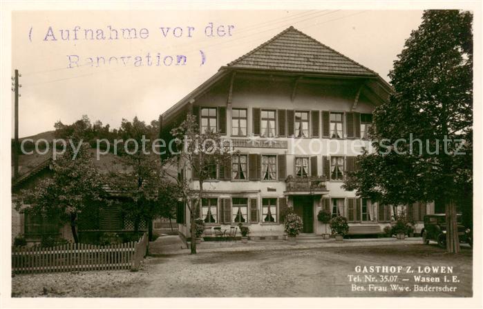 Wasen Emmental BE Gasthof zum Loewen