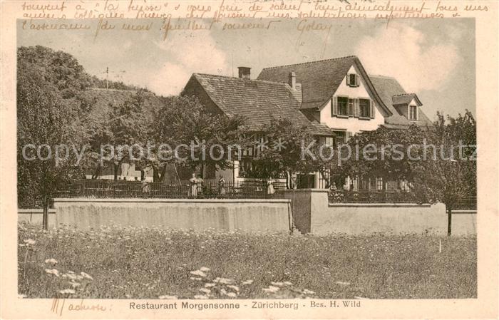Zuerichberg ZH Restaurant Morgensonne