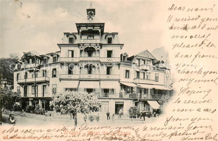 Weggis Vierwaldstaettersee Hotel de la Poste