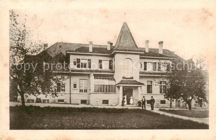 Dornach SO Bezirksspital Dorneck Rueckansicht