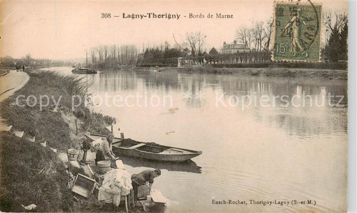 Lagny -Thorigny 77 Seine-et-Marne Bords de Marne