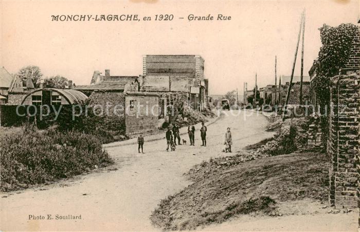 Monchy-Lagache 80 Somme Grande Rue