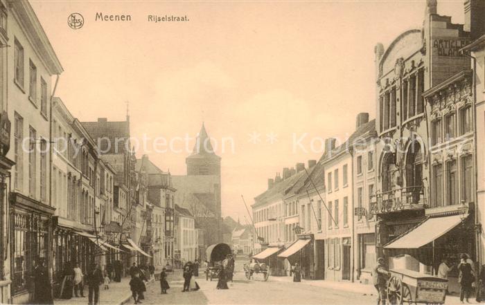 Meenen Menin West-Vlaanderen Belgie Rijselstraat