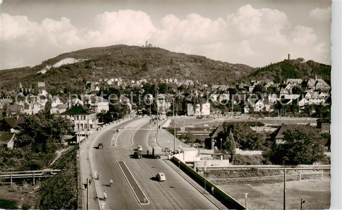 Weinheim Bergstrasse mit W.S.C. Wachenburg und Burgruine Windeck