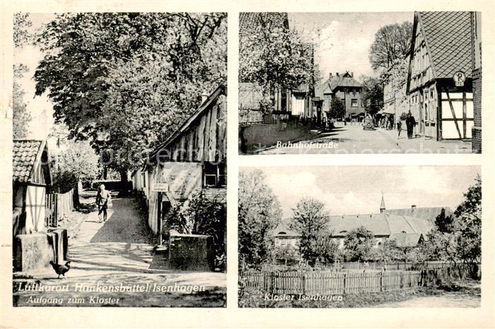 Hankensbuettel Aufgang zum Kloster Bahnhofstrasse Kloster Isenhagen