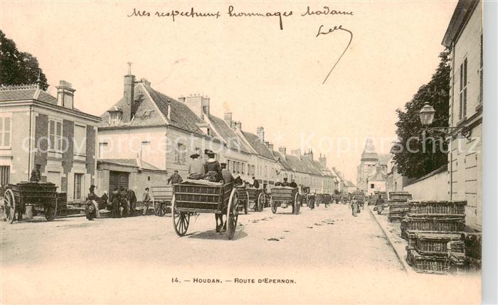 Houdan 78 Yvelins Route d Epernon