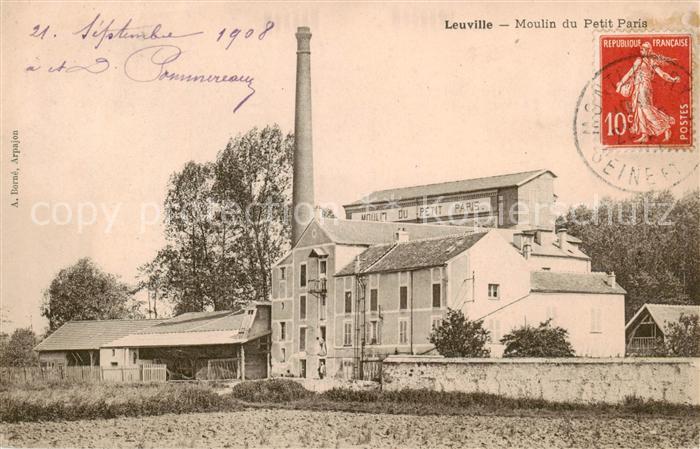 Leuville-sur-Orge 91 Essonne Moulin du Petit Paris