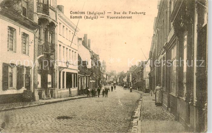 Comines-Warneton Belgie Rue du Faubourg