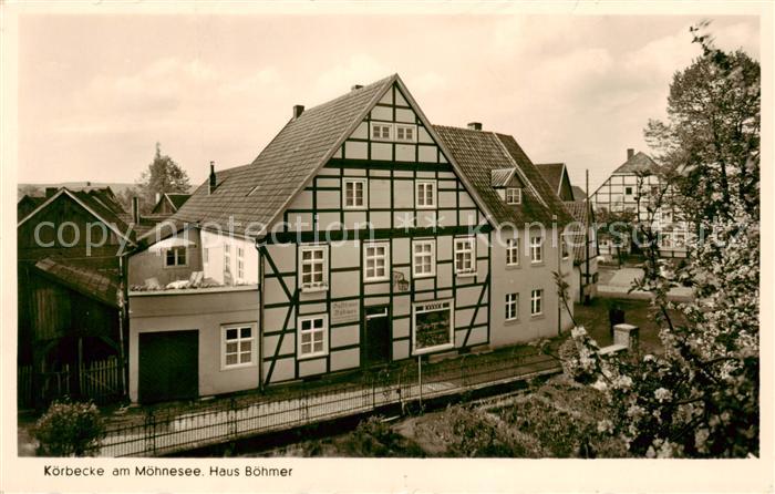 Koerbecke Moehnesee Haus Boehmer Fachwerkhaus
