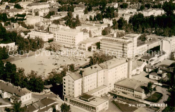 Mikkeli Suomi Fliegeraufnahme