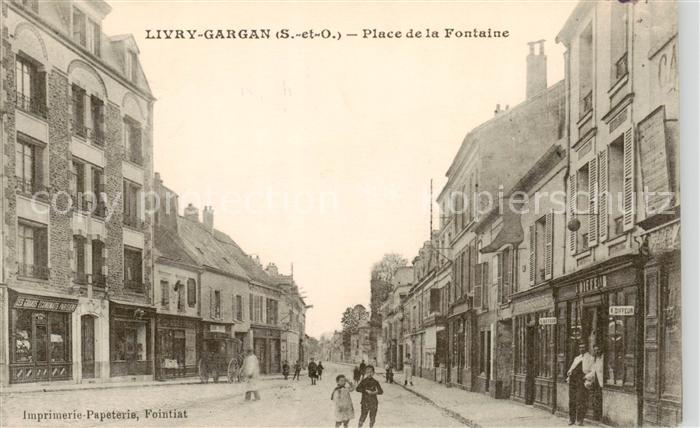Livry-Gargan 93 Seine-Saint-Denis Place de la Fontaine