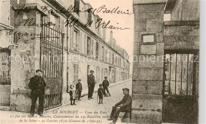 Le Bourget 93 Seine-Saint-Denis Cour du Parc