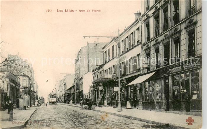 Les Lilas 93 Seine-Saint-Denis Rue de Paris