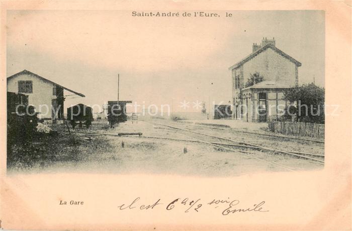 Saint-Andre-de-l Eure 27 La Gare
