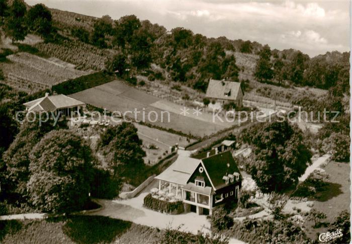 Bensheim-Auerbach Bergstrasse Cafe Fuerstenhoehe Fliegeraufnahme