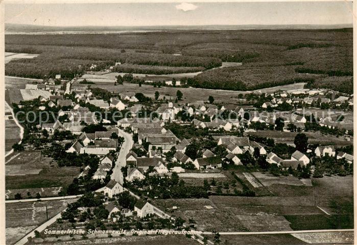 Schmannewitz Dahlen Sachsen Fliegeraufnahme