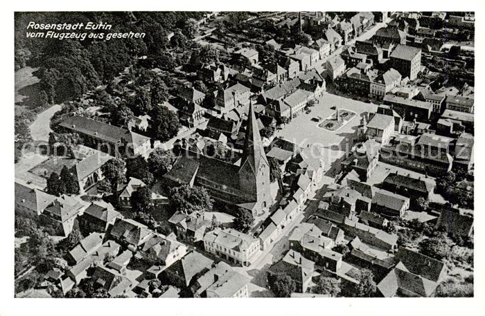 Eutin Schleswig-Holstein Rosenstadt Ansicht mit Kirche