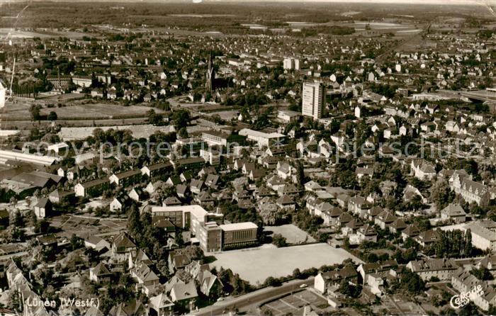 Luenen UNNA NRW Fliegeraufnahme