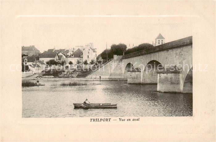 Trilport Vue en aval Pont