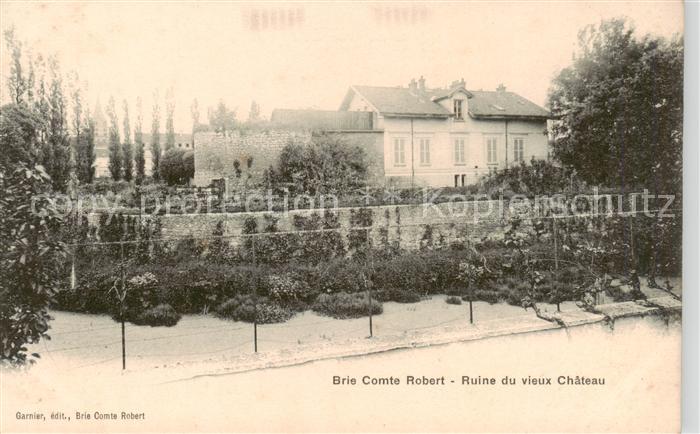 Brie-Comte-Robert 77 Seine-et-Marne Ruine du vieux Chateau