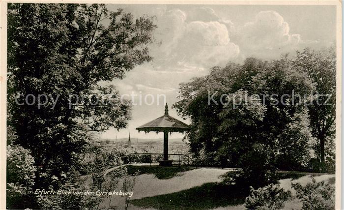 ERFURT  CITY Blick von der Cyriakusburg