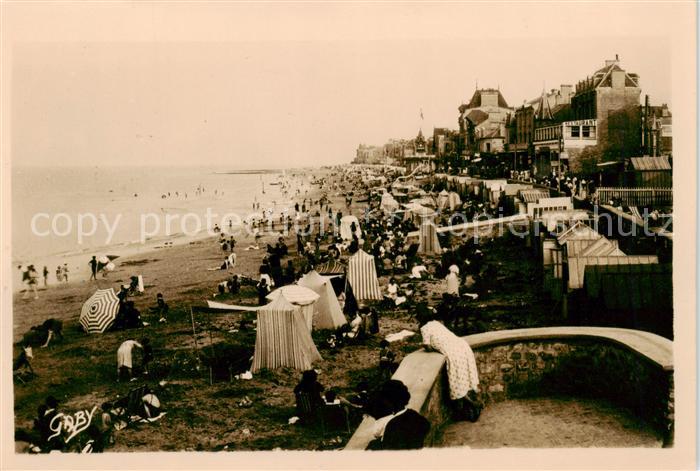 Saint-Aubin-sur-Mer Calvados Panorama de la plage
