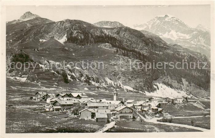 Tignes 73 Savoie Vue Generale et le Dôme de la Sache Alpes