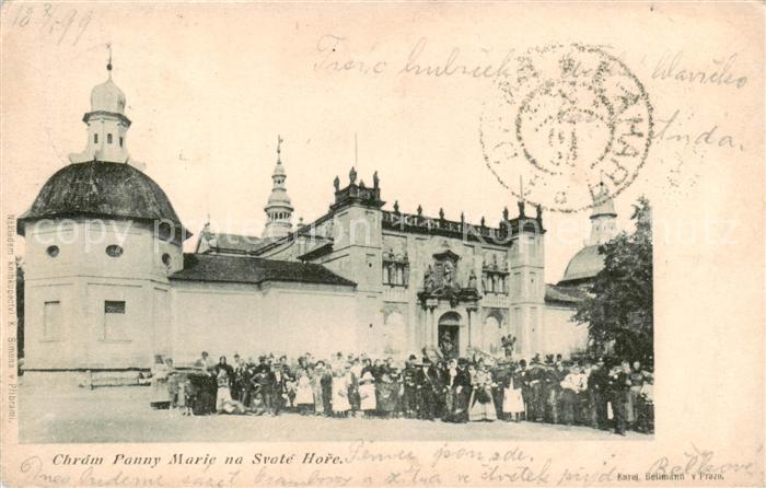 Svata Hora Kloster CZ Chram Panny Marie na Svate Hore