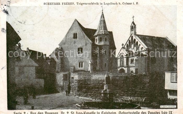 Colmar 68 Haut-Rhin Scheurer Freres Teigwarenfabrik in Legelbach