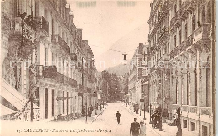Cauterets 65 Hautes-Pyrenees Boulevard Latapie Flurin