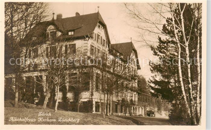 Zuerich ZH Alkoholfreies Kurhaus Zuerichberg