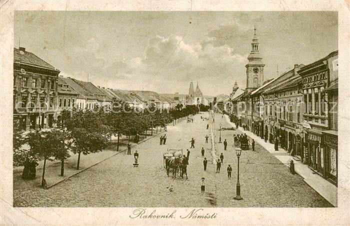 Rakovnik Rakovnick Rakonitz CZ Namesti