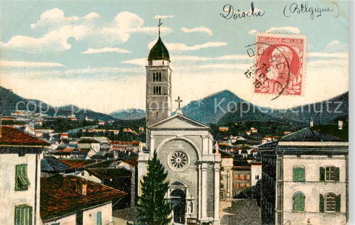 Doische Belgie Ansicht mit Kirche