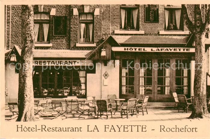 Rochefort  Belgie Hôtel Restaurant La Fayette