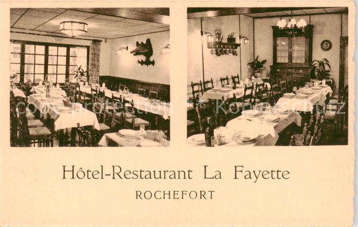 Rochefort  Belgie Hôtel Restaurant La Fayette