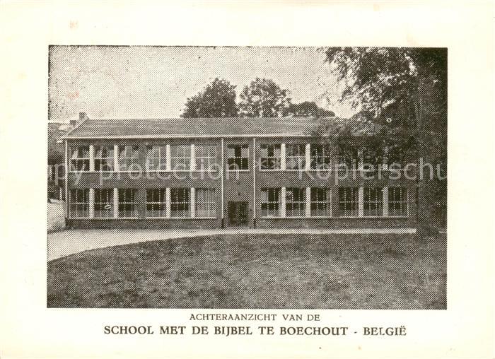 Boechout Belgie School met de Bijbel