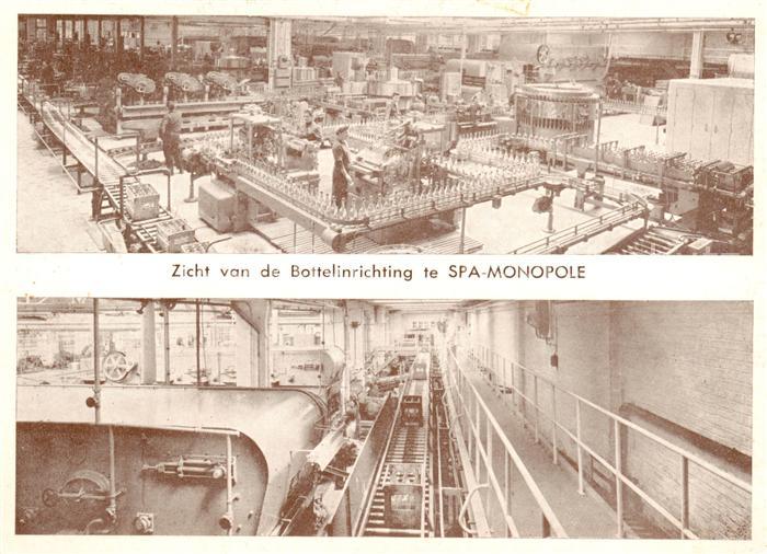 Spa Belgium Zicht van de Bottelinrichting