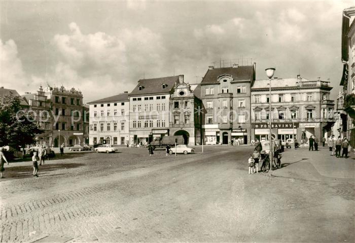 Litomerice Leitmeritz Nordboehmen CZ Mirove namesti