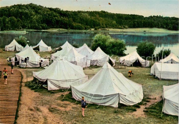 Seeham Obertrumersee Zeltlager der Sportjugend am Seehamer See