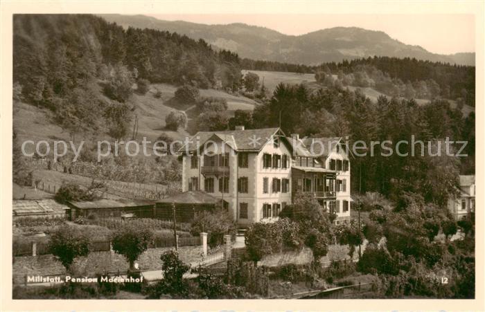 Millstatt Millstaettersee Kaernten AT Pension Marienhof